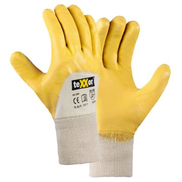 Nitril Handschuhe gelb Handschuhe Nitril teXXor® 2354