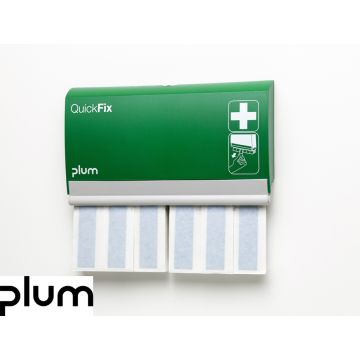 Plum QuickFix Pflasterspender, inklusive Fingerverbänden detektabel 5529