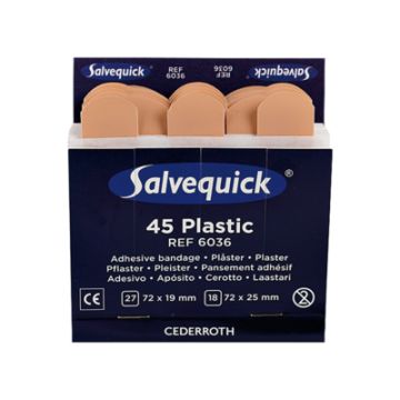 Salvequick-Sofortpflaster-Cederroth Refill 6036 Salvequick-Sofortpflaster-Cederroth Refill 6036