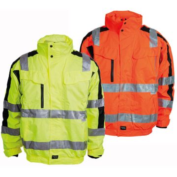 ELKA rainwear Elka Warnschutzjacke Visible Xtreme 086101R Regenbekleidung Warnschutz Pilotenjacke ELKA rainwear Elka Warnschutzjacke Visible Xtreme 086101R Regenbekleidung Warnschutz Pilotenjacke
