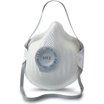 Moldex 2405 Moldex Atemschutzmaske FFP2 Moldex FFP2 Maske FFP2 NR D mit Klimaventil® Moldex 2405 Moldex Atemschutzmaske FFP2 Moldex FFP2 Maske FFP2 NR D mit Klimaventil®
