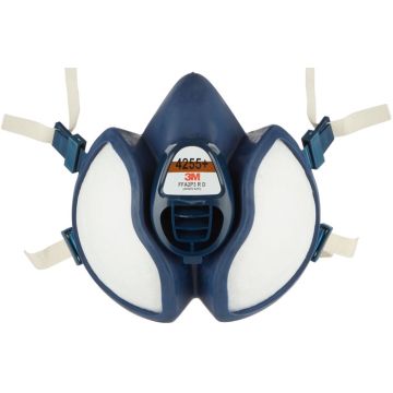 3M™ Atemschutzmaske 3M™ 4000+ Serie Halbmaske 4255+ FFA2P3RD mit integrierten Filtern