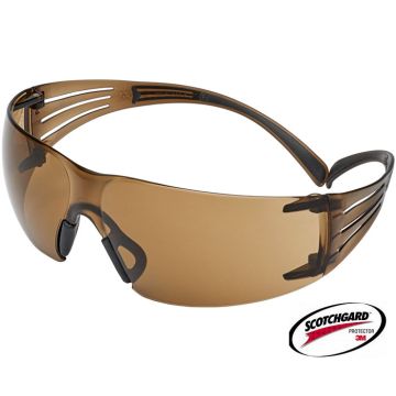 3M™ Schutzbrille Secure Fit 3M™ Securefit 400 bronze getönt Scotchgard™ SF405SGAF-BLA