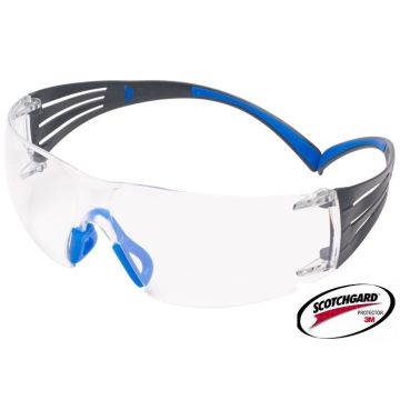 3M™ Schutzbrille 3M™ Secure Fit 3M™ Securefit 400 klar Scotchgard™ SF401SGAF-BLUE