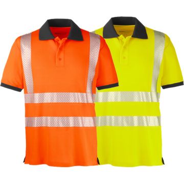 Warnschutz Polo-Shirt 4PROTECT® 3433 3434 ORLANDO