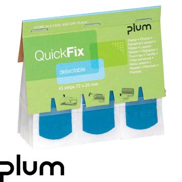 Plum QuickFix Detectable Refill - Nachfüllpack detektable Pflaster 5513