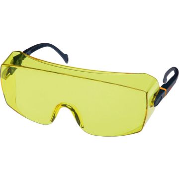 3M™ Schutzbrille 3M™ 2800-Serie gelb getönte Überbrille 2802 3M™ Besucherbrille