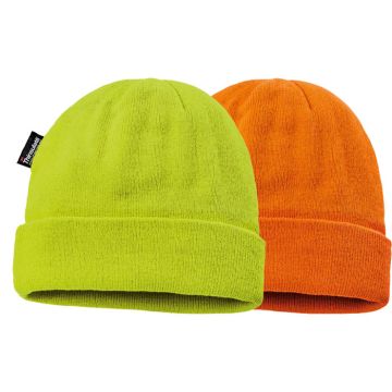 4PROTECT Warnschutz Strickmütze mit Umschlag 8460 8465 4PROTECT Warnschutz Strickmütze mit Umschlag 8460 8465