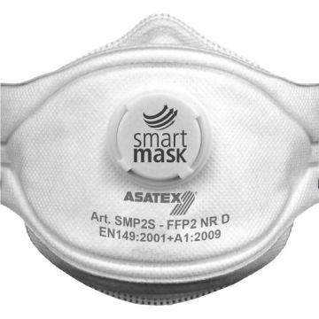 Asatex® smart mask Atemschutzmaske FFP2 Feinstaubmaske FFP2 Maske Staubmaske SMP2S