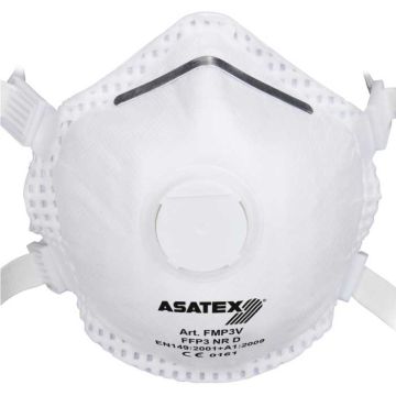 Asatex® Atemschutzmaske FFP3 Feinstaubmaske FFP3 Maske Staubmaske FMP3V