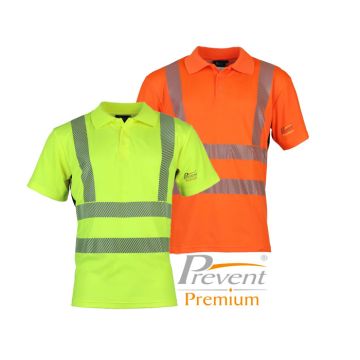 ASATEX® PREVENT® Premium Warnschutz Polo-Shirt PTW-POLO