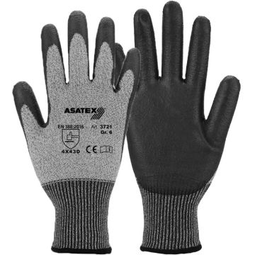 ASATEX® 3721 schnittfeste Handschuhe Schnittschutzhandschuhe Klasse D