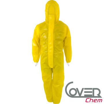 CoverChem® CC300 Chemikalienschutzoverall gelb Typ 3B+4B+5B+6B