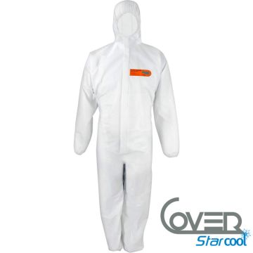 Coverstar® Cool CS550 Chemikalienschutzoverall weiß Typ 5+6