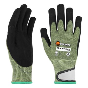 eureka® 15-4 Puncture Duo Schnitt- und Stichschutz Handschuh