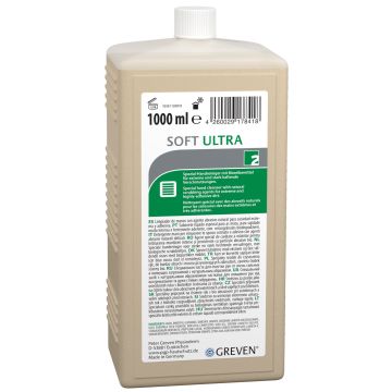 GREVEN® SOFT ULTRA Peter Greven Handreiniger - 1000 ml Hartflasche