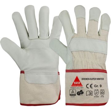 HASE Bremen Super Winter 293300 Winterarbeitshandschuh Hase Safety Gloves