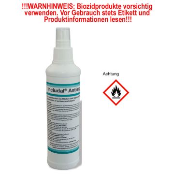 Includal® Antisept Oberflächendesinfektion Physioderm® - 250 ml Spray Includal® Antisept Oberflächendesinfektion Physioderm® - 250 ml Spray