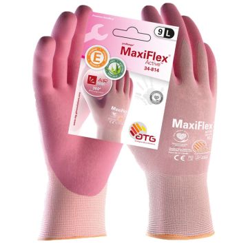 MaxiFlex® Active™ 34-814 HCT- ATG® 34-814 HCT rosé SB-Verpackung MaxiFlex® Active™ 34-814 HCT- ATG® 34-814 HCT rosé SB-Verpackung