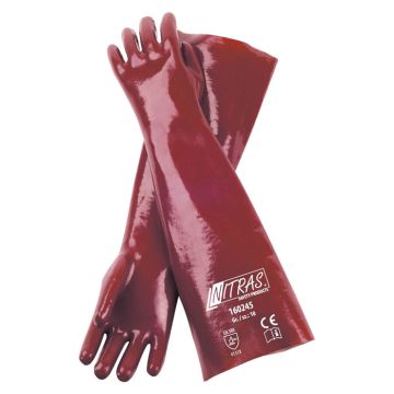 PVC-Handschuhe Nitras® 160245 Handschuhe wasserdicht 45 cm 