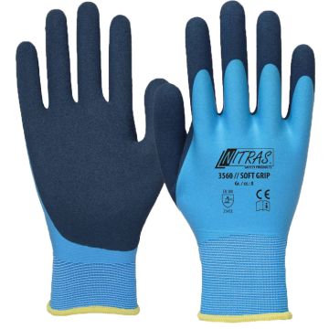 NITRAS® 3560 SOFT GRIP Montagehandschuhe Latex-Beschichtung NITRAS® Handschuhe