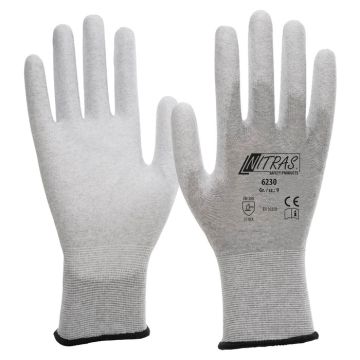 NITRAS® 6230 ESD-Handschuh Antistatik/Carbon-Handschuhe