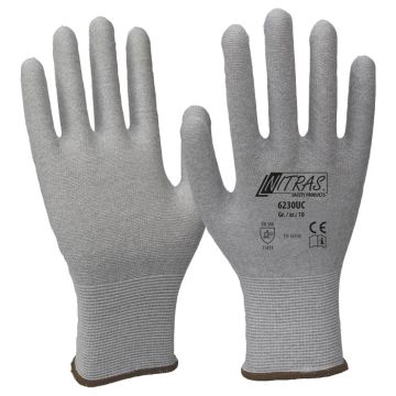 NITRAS® 6230UC ESD-Handschuh Antistatik/Carbon-Handschuhe