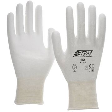 NITRAS® 6300 schnittfeste Handschuhe Schnittschutzhandschuhe Klasse 3/C