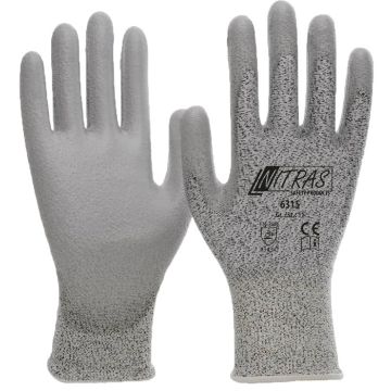 NITRAS® 6315 schnittfeste Handschuhe Schnittschutzhandschuhe Klasse 3/C