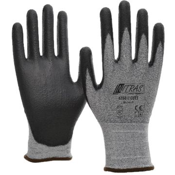 NITRAS® 6350 CUT3 schnittfeste Handschuhe Schnittschutzhandschuhe Klasse B