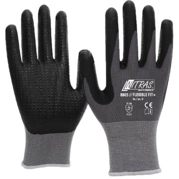 NITRAS® 8805 FLEXIBLE FIT+ Montagehandschuhe mit Nitril-Noppen NITRAS® Handschuhe