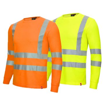 Warnschutz Langarmshirt Nitras® MOTION TEX VIZ 7009