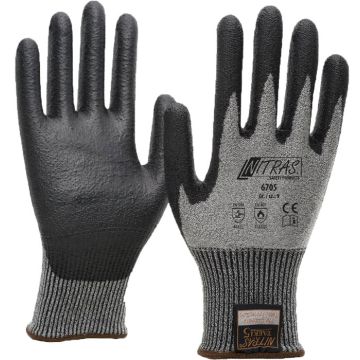 NITRAS® TAEKI 6705 schnittfeste Handschuhe Schnittschutzhandschuhe Klasse 4/C