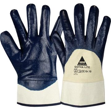 HASE Nitril Handschuhe blau Handschuhe Nitril Hase Gotha Lite 903200