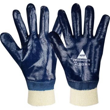 HASE Nitril Handschuhe blau Handschuhe Nitril Hase ZWICKAU Lite 902200