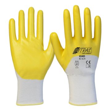 Nitril Handschuhe gelb Handschuhe Nitril NITRAS® 03405