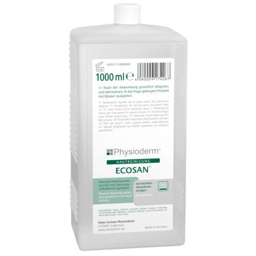Physioderm® Ecosan® Physioderm Handreiniger - 1000 ml Hartflasche