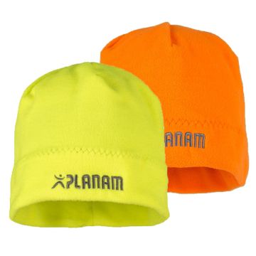 PLANAM Wintermütze Fleece Mütze fluo