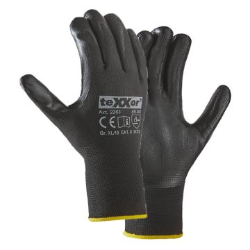 Polyesterhandschuhe Nitril Beschichtung teXXor® Handschuhe teXXor 2353