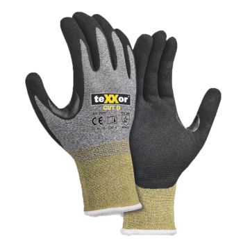 Schnittschutzhandschuhe teXXor® 2620 schnittfeste Handschuhe Klasse D