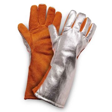 Schweißerhandschuhe aluminisiert Hitzeschutzhandschuhe LEBON GK/ALU/SP/P
