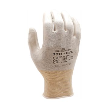 SHOWA 370 White Montagehandschuhe beschichtet SHOWA Nylonhandschuhe 370 White SHOWA 370 White Montagehandschuhe beschichtet SHOWA Nylonhandschuhe 370 White