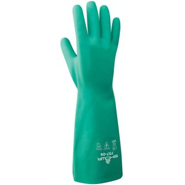 SHOWA® 737 Chemikalienschutzhandschuhe Nitril Handschuhe grün