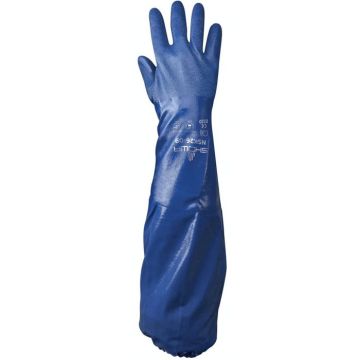 SHOWA® NSK 26 Chemikalienschutzhandschuhe Nitril Handschuhe blau
