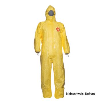 Tychem-2000-C-CHA5-Chemikalienschutzanzug-gelb-Chemie-Schutzanzug-Kat-3-Typ-3B-4B-5B-6B-ohne-Logo