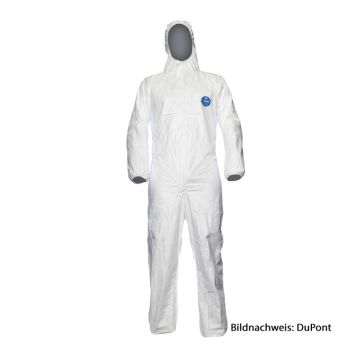Tyvek® 500 Xpert Schutzanzug Kategorie 3 Typ 5B+6B Tyvek® Einwegoverall weiß Tyvek® 500 Xpert Schutzanzug Kategorie 3 Typ 5B+6B Tyvek® Einwegoverall weiß