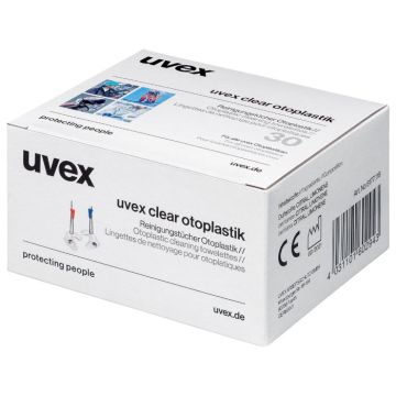 uvex clear Otoplastik-Reinigungstücher 6177116
