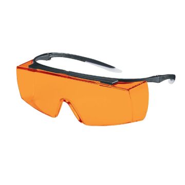 uvex super f OTG 9169615 Schutzbrille uvex supravision sapphire Überbrille orange getönt