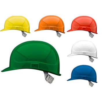 VOSS Helme elektrisch isolierender Schutzhelm VOSS Elektrikerhelm 6-Punkt mit Kunststoffausstattung
