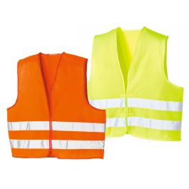 bigmaXX - teXXor Warnweste Sicherheitsweste nach DIN 30711 EN 471 §31  orange - Textil bis in große Größen